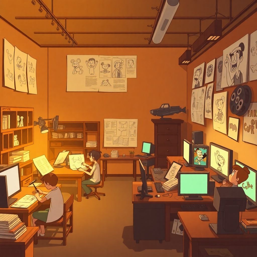 Эволюция мультфильмов: путь от классической 2d анимации к современному 3d