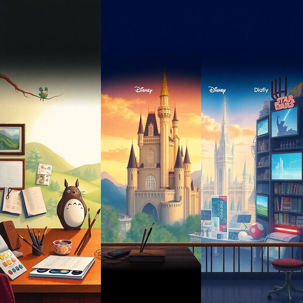 Студии Гибли, Дисней и pixar: роль в развитии мировых мультфильмов