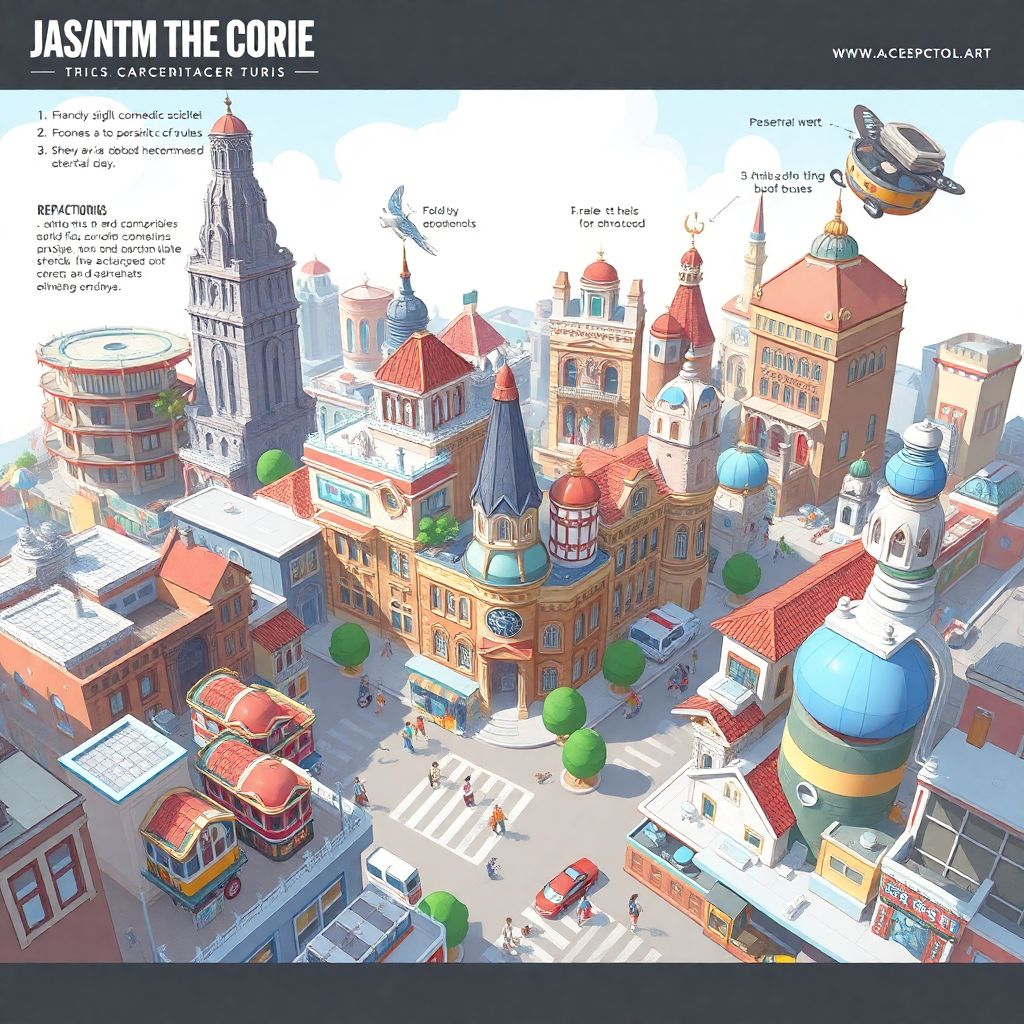 Разработка мира мультфильма: локации, архитектура и важные детали