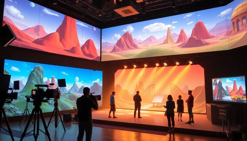 Роль освещения и камер в оживлении мультфильмов - иллюстрация