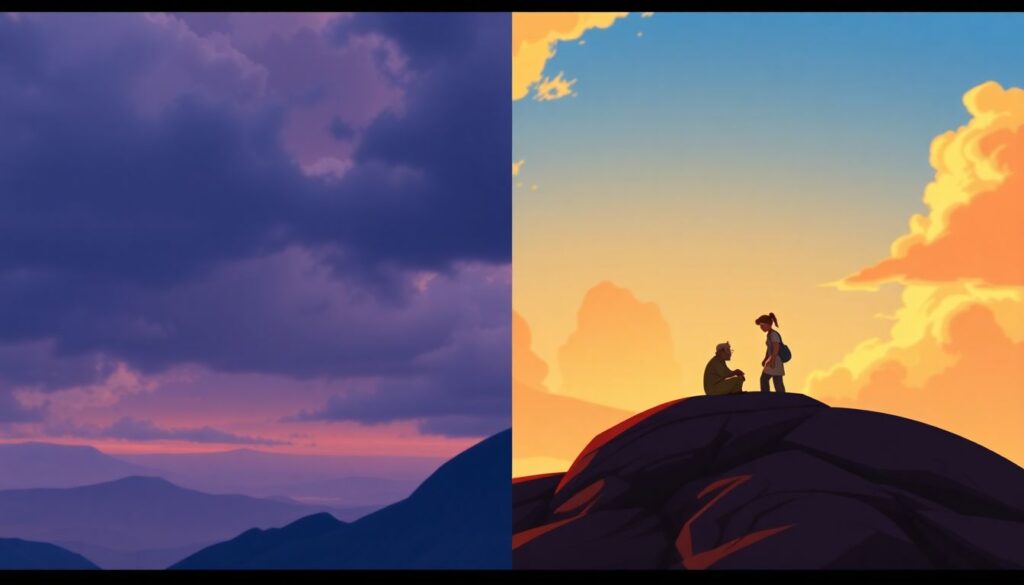 Комментарии дизайнеров: выбор палитры в мультфильмах - иллюстрация