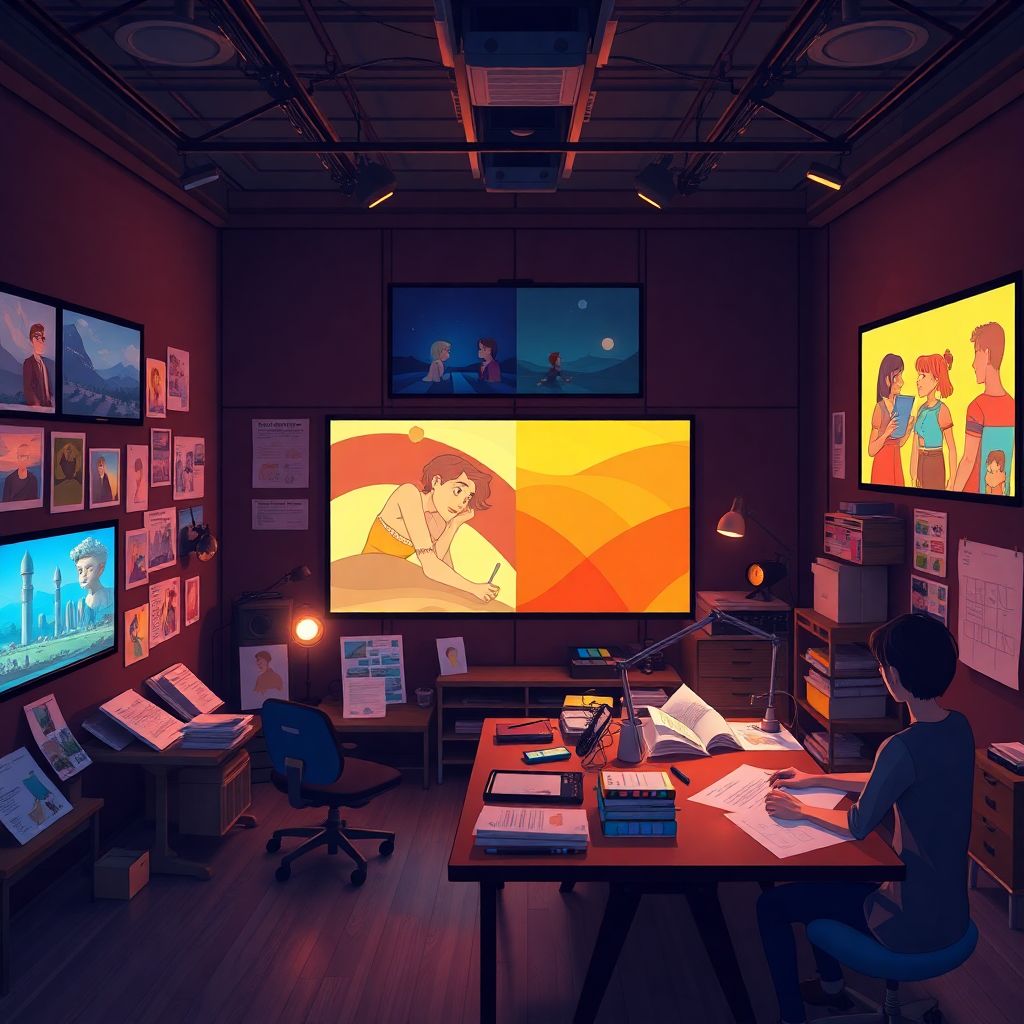 Комментарии дизайнеров о выборе палитры в мультфильмах и влиянии цвета