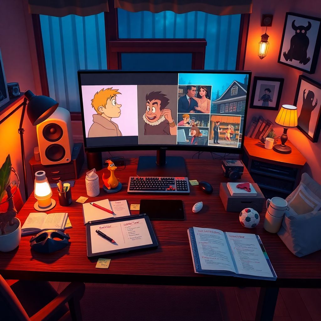 Как создаются жанры мультфильмов: развитие от комедии до драмы