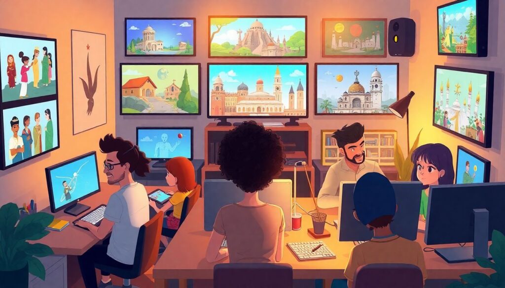 Этика в анимации: представление культурных стереотипов - иллюстрация