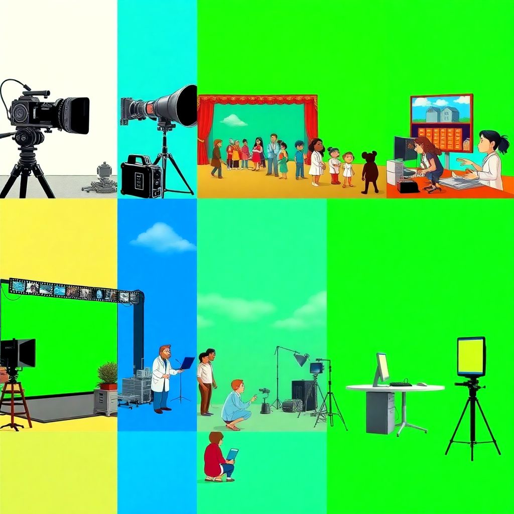 История технологии зелёного экрана в анимации: развитие и применение