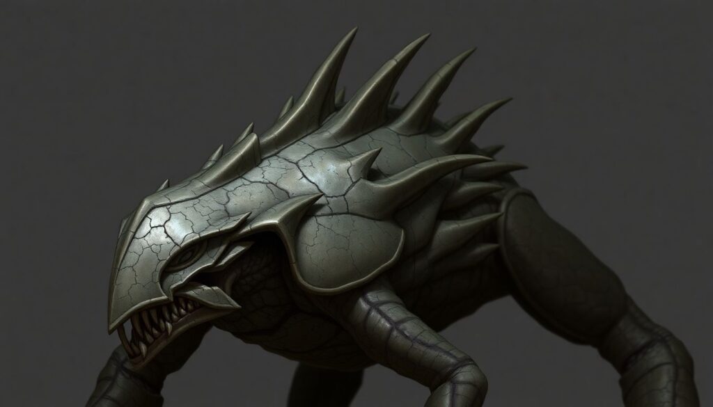 Обзоры монстров и персонажей: дизайн и концепты - иллюстрация