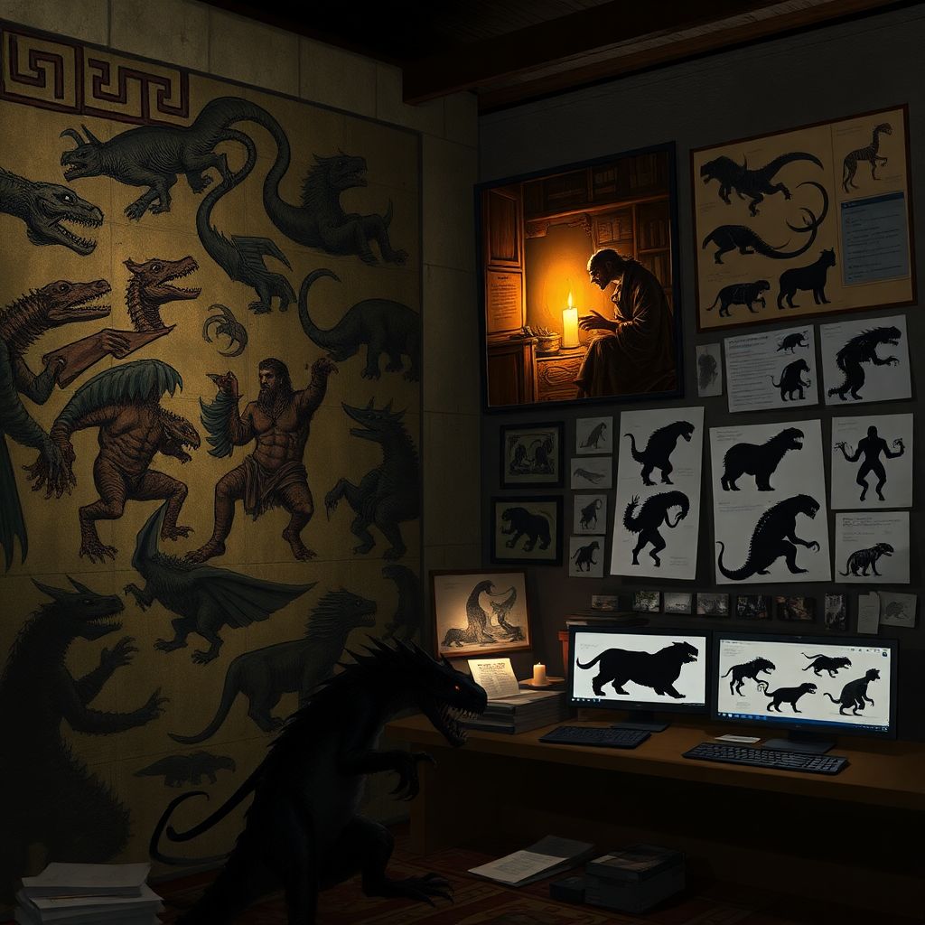 Обзоры монстров и персонажей: анализ дизайна и концептов для вдохновения