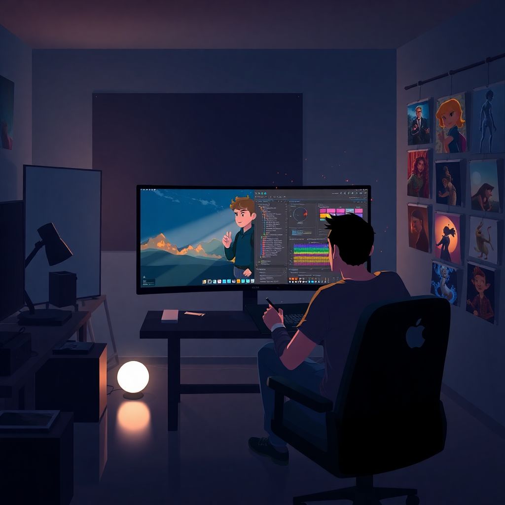 Роли композитинга в формировании финального вида мультфильма