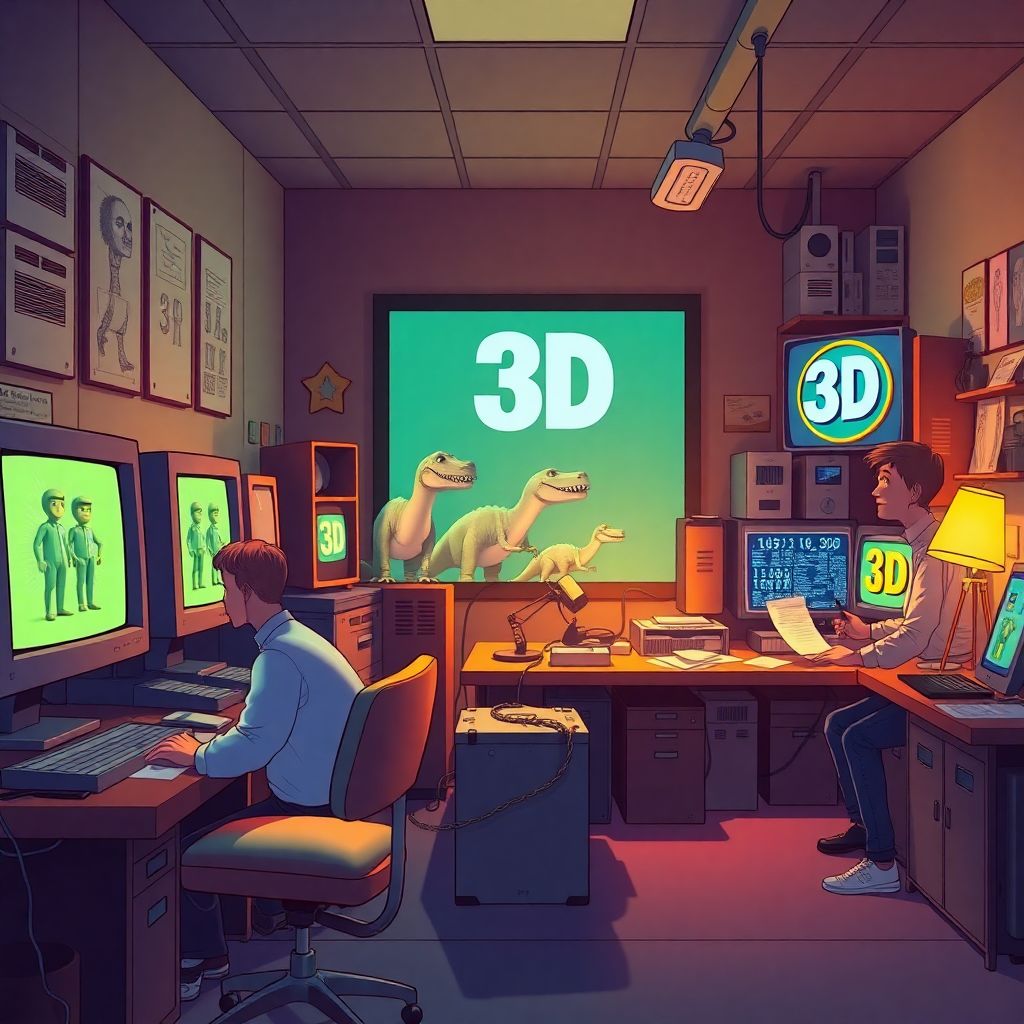 История использования 3d‑персонажей в мультфильмах и их влияние на анимацию