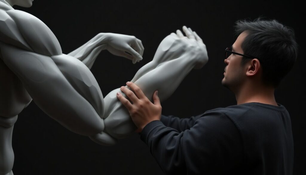 Искусство риггинга персонажей в 3D - иллюстрация