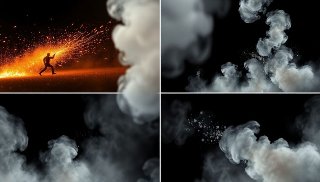 Как работают спецэффекты в мультфильмах: пыль, искры, дым - иллюстрация