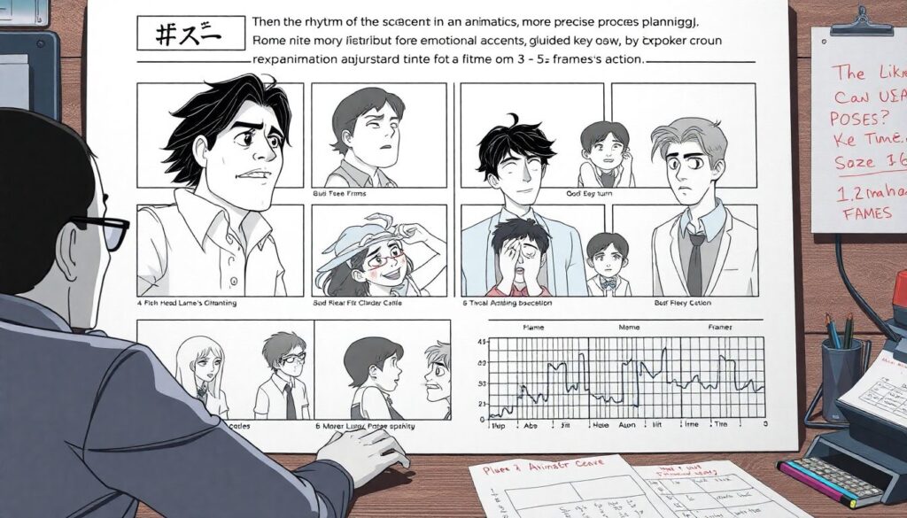 Как выбираются темпы и ритм сцен в мультфильмах - иллюстрация