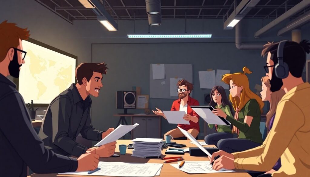 Какие профессии необходимы на съемках мультфильмов - иллюстрация