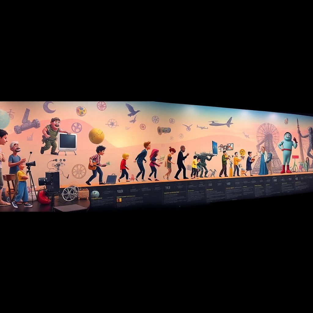 История развития технологической базы анимации от истоков до цифровой эпохи